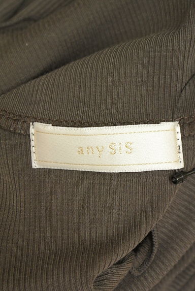 anySiS（エニィスィス）の古着「メローハイネックリブカットソー（ニット）」大画像６へ