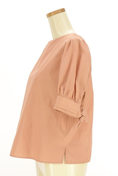 NATURAL BEAUTY BASIC（ナチュラルビューティベーシック）の古着「リボンスリーブブラウス（カットソー・プルオーバー）」大画像３へ