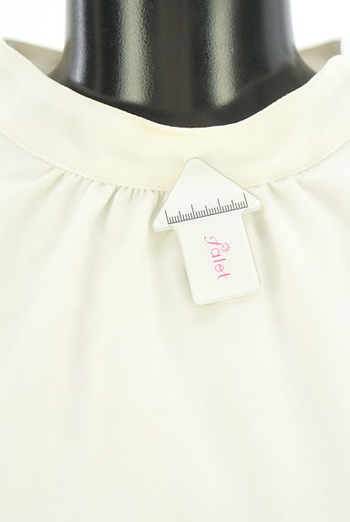 NATURAL BEAUTY BASIC（ナチュラルビューティベーシック）の古着「ボリューム袖シフォンブラウス（カットソー・プルオーバー）」大画像５へ
