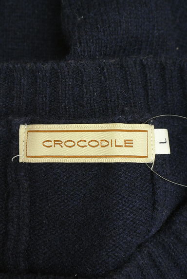 Crocodile（クロコダイル）の古着「ラウンドヘムニットトップス（セーター）」大画像６へ