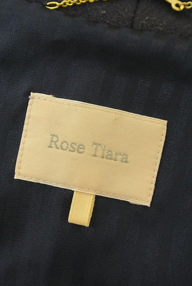 Rose Tiara（ローズティアラ）の古着「フェイクファーポケット付きノーカラーコート（コート）」大画像６へ