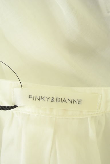 Pinky＆Dianne（ピンキー＆ダイアン）の古着「リボン付きノースリシアーブラウス（ブラウス）」大画像６へ