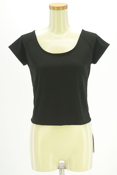 PROPORTION BODY DRESSING（プロポーションボディドレッシング）の古着「ラウンドネックリブカットソー（カットソー・プルオーバー）」大画像１へ