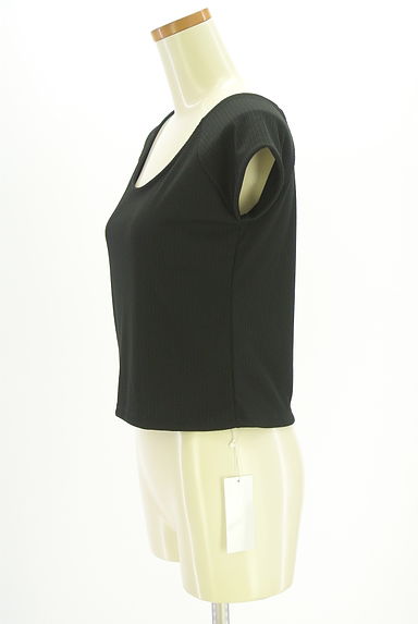PROPORTION BODY DRESSING（プロポーションボディドレッシング）の古着「ラウンドネックリブカットソー（カットソー・プルオーバー）」大画像３へ