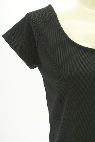 PROPORTION BODY DRESSING（プロポーションボディドレッシング）の古着「ラウンドネックリブカットソー（カットソー・プルオーバー）」大画像４へ