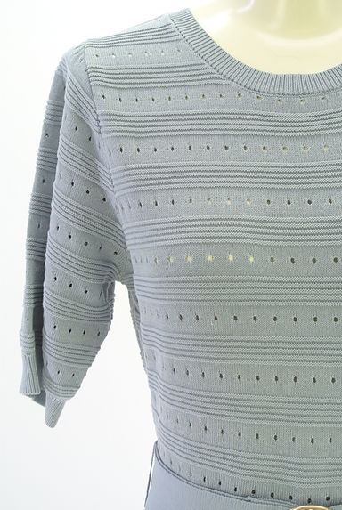 PROPORTION BODY DRESSING（プロポーションボディドレッシング）の古着「半そでニットワンピース（ワンピース・チュニック）」大画像４へ