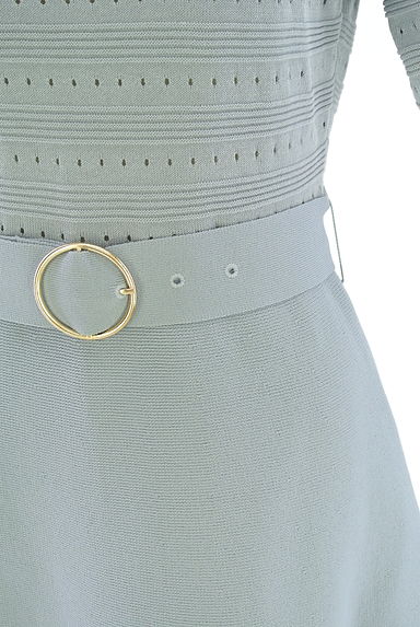 PROPORTION BODY DRESSING（プロポーションボディドレッシング）の古着「半そでニットワンピース（ワンピース・チュニック）」大画像５へ