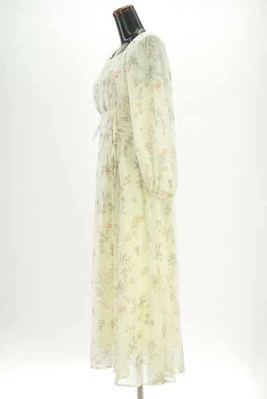 PROPORTION BODY DRESSING（プロポーションボディドレッシング）の古着「花柄シフォンワンピース（ワンピース・チュニック）」大画像３へ