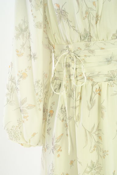 PROPORTION BODY DRESSING（プロポーションボディドレッシング）の古着「花柄シフォンワンピース（ワンピース・チュニック）」大画像４へ