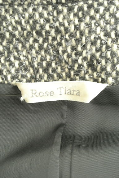 Rose Tiara（ローズティアラ）の古着「ウール混ノーカラーコート（コート）」大画像６へ