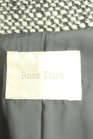 Rose Tiara（ローズティアラ）の古着「ミドル丈ウール混コート（コート）」大画像６へ