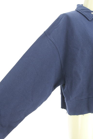 JEANASiS（ジーナシス）の古着「ポロネックスウェットトップス（スウェット・パーカー）」大画像５へ