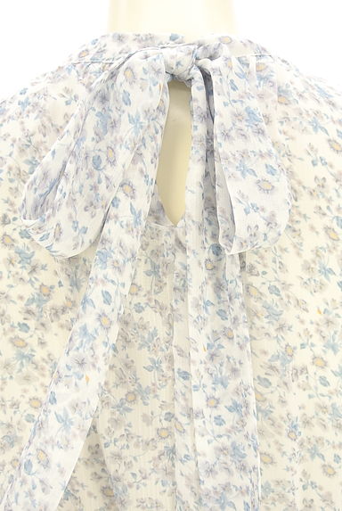 Apuweiser riche（アプワイザーリッシェ）の古着「小花柄ノースリシフォンワンピース（ワンピース・チュニック）」大画像５へ