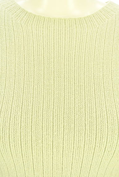 WILLSELECTION（ウィルセレクション）の古着「リブニットトップス（ニット）」大画像５へ