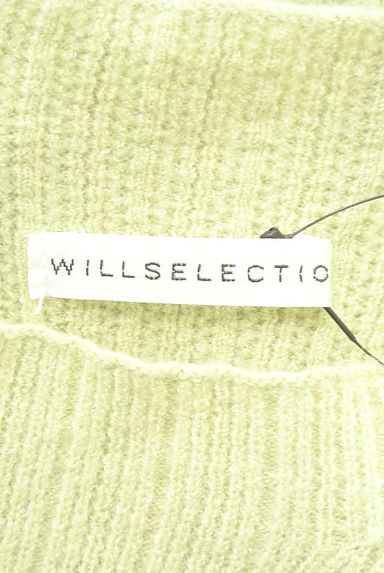 WILLSELECTION（ウィルセレクション）の古着「リブニットトップス（ニット）」大画像６へ