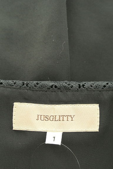 JUSGLITTY（ジャスグリッティー）の古着「レース衿ノースリブラウス（ブラウス）」大画像６へ