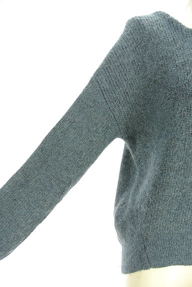 Droite lautreamont（ドロワットロートレアモン）の古着「ラメ混ニットトップス（セーター）」大画像４へ