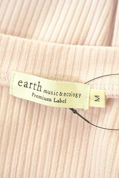 earth music&ecology（アースミュージック＆エコロジー）の古着「パフスリリブニットトップス（ニット）」大画像６へ