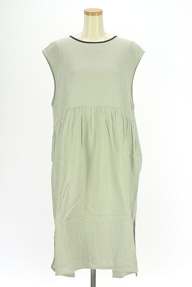 クリックで大画像表示 SM2(サマンサモスモス)の古着「バックボタンロングベスト(ベスト・ジレ)」大画像1へ