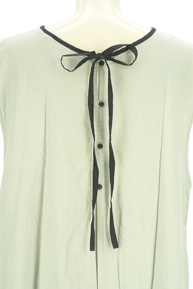 クリックで大画像表示 SM2(サマンサモスモス)の古着「バックボタンロングベスト(ベスト・ジレ)」大画像4へ