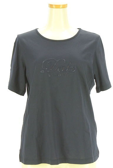 クリックで大画像表示 DAKS(ダックス)の古着「スパンコールロゴTシャツ(Tシャツ)」大画像1へ