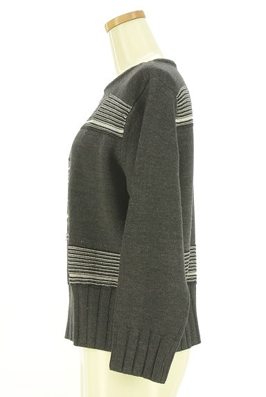 DAKS（ダックス）の古着「ボーダーニット（セーター）」大画像３へ