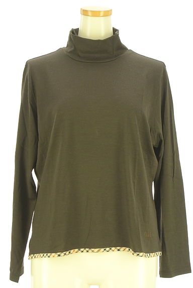 DAKS（ダックス）の古着「チェックパイピングカットソー（カットソー・プルオーバー）」大画像１へ