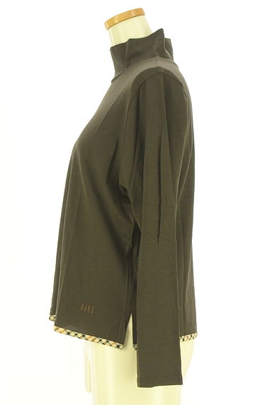 DAKS（ダックス）の古着「チェックパイピングカットソー（カットソー・プルオーバー）」大画像３へ