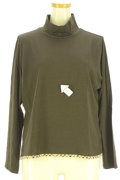 DAKS（ダックス）の古着「チェックパイピングカットソー（カットソー・プルオーバー）」大画像４へ