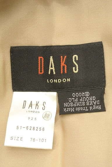 クリックで大画像表示 DAKS(ダックス)の古着「膝下丈ウールマーメイドスカート(スカート)」大画像6へ