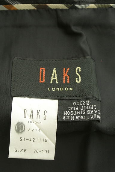 クリックで大画像表示 DAKS(ダックス)の古着「膝下丈チェック柄マーメイドスカート(スカート)」大画像6へ