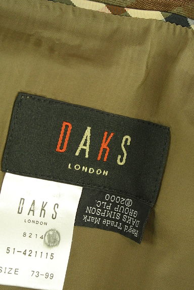 クリックで大画像表示 DAKS(ダックス)の古着「ミディ丈チェック柄スカート(スカート)」大画像6へ