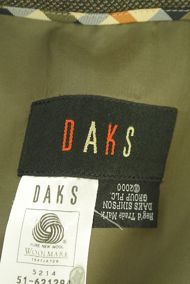 クリックで大画像表示 DAKS(ダックス)の古着「ミディ丈ウールスカート(スカート)」大画像6へ