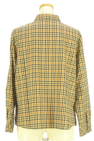DAKS（ダックス）の古着「ハシゴレースチェックシャツ（ブラウス）」大画像２へ