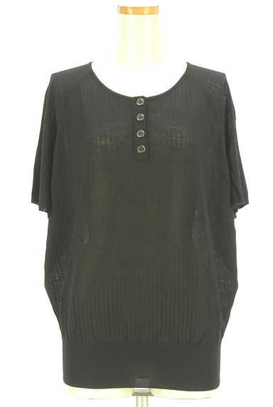 クリックで大画像表示 BURBERRY(バーバリー)の古着「ヘンリーネックニット(ニット)」大画像1へ