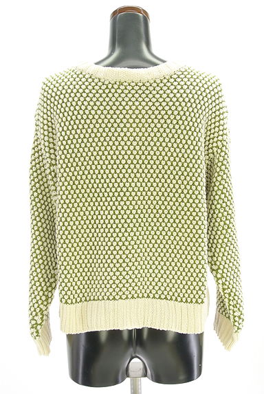 クリックで大画像表示 Samansa Mos2(サマンサモスモス)の古着「クルーネックカーディガン(カーディガン・ボレロ)」大画像2へ