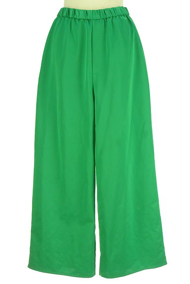 クリックで大画像表示 KBF(ケービーエフ)の古着「光沢ワイドパンツ(パンツ)」大画像1へ