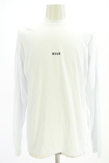 MSGM（エムエスジーエム）の古着「ロゴプリントTシャツ（Ｔシャツ）」大画像１へ