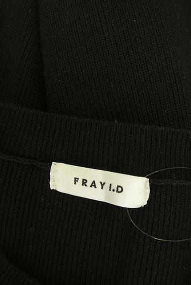 クリックで大画像表示 FRAY I.D(フレイアイディー)の古着「袖シフォン切替7分袖ニットトップス(ニット)」大画像6へ