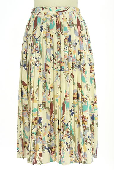 TOMORROWLAND（トゥモローランド）の古着「ミモレ丈プリーツスあk－ト（ロングスカート・マキシスカート）」大画像１へ