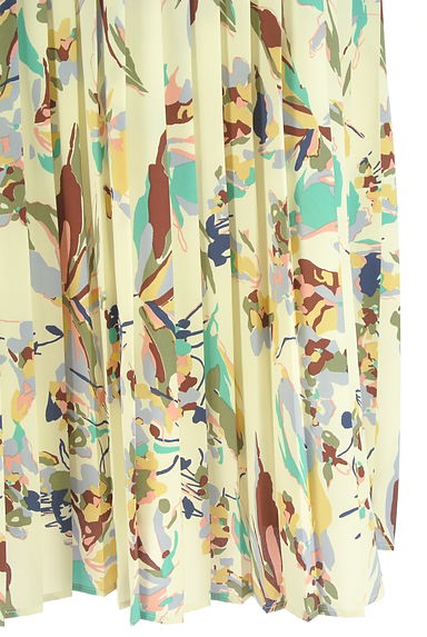 TOMORROWLAND（トゥモローランド）の古着「ミモレ丈プリーツスあk－ト（ロングスカート・マキシスカート）」大画像５へ