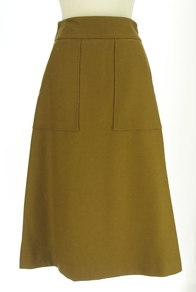 TOMORROWLAND（トゥモローランド）の古着「MACPHEE ミモレ丈Aラインスカート（ロングスカート・マキシスカート）」大画像１へ