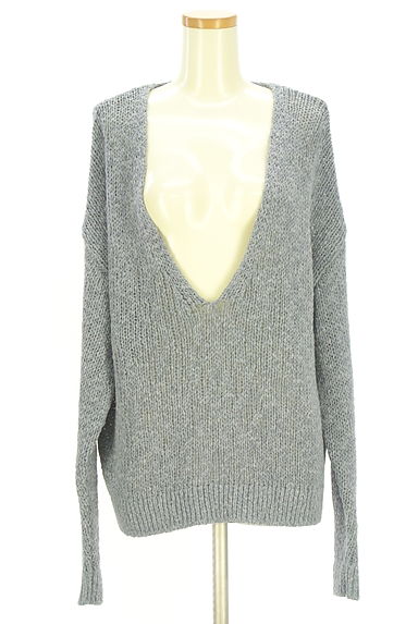 クリックで大画像表示 BABYLONE(バビロン)の古着「深Vネックニット(ニット)」大画像1へ