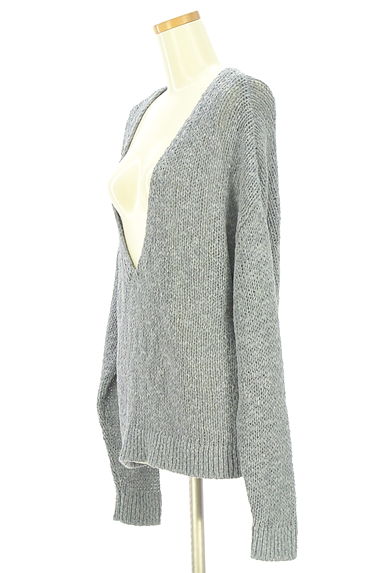 クリックで大画像表示 BABYLONE(バビロン)の古着「深Vネックニット(ニット)」大画像3へ