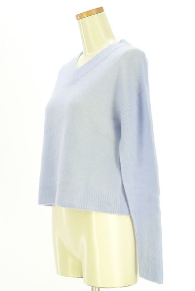 クリックで大画像表示 BABYLONE(バビロン)の古着「カシミヤ混Vネックニット(ニット)」大画像3へ