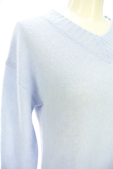 クリックで大画像表示 BABYLONE(バビロン)の古着「カシミヤ混Vネックニット(ニット)」大画像4へ