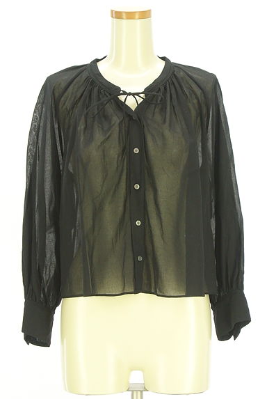 クリックで大画像表示 BABYLONE(バビロン)の古着「シアーブラウス(ブラウス)」大画像1へ