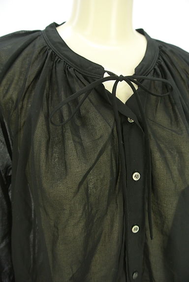 クリックで大画像表示 BABYLONE(バビロン)の古着「シアーブラウス(ブラウス)」大画像4へ