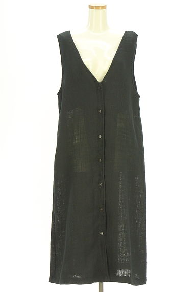 クリックで大画像表示 SM2(サマンサモスモス)の古着「Vネックロングワンピース(キャミワンピース)」大画像1へ