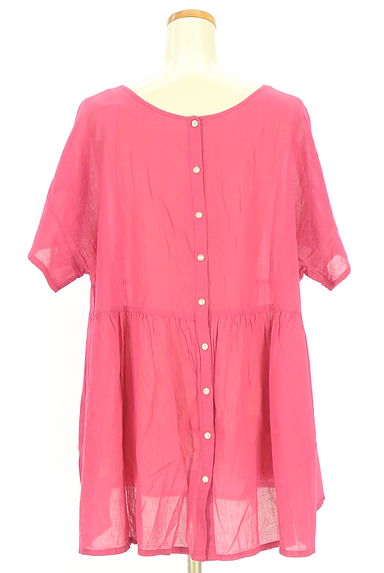 クリックで大画像表示 SM2(サマンサモスモス)の古着「コットンチュニック(カットソー・プルオーバー)」大画像2へ